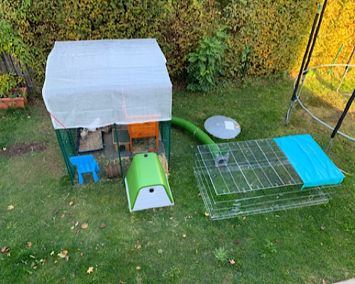 Outdoor Kaninchengehege Kaninchen Omlet