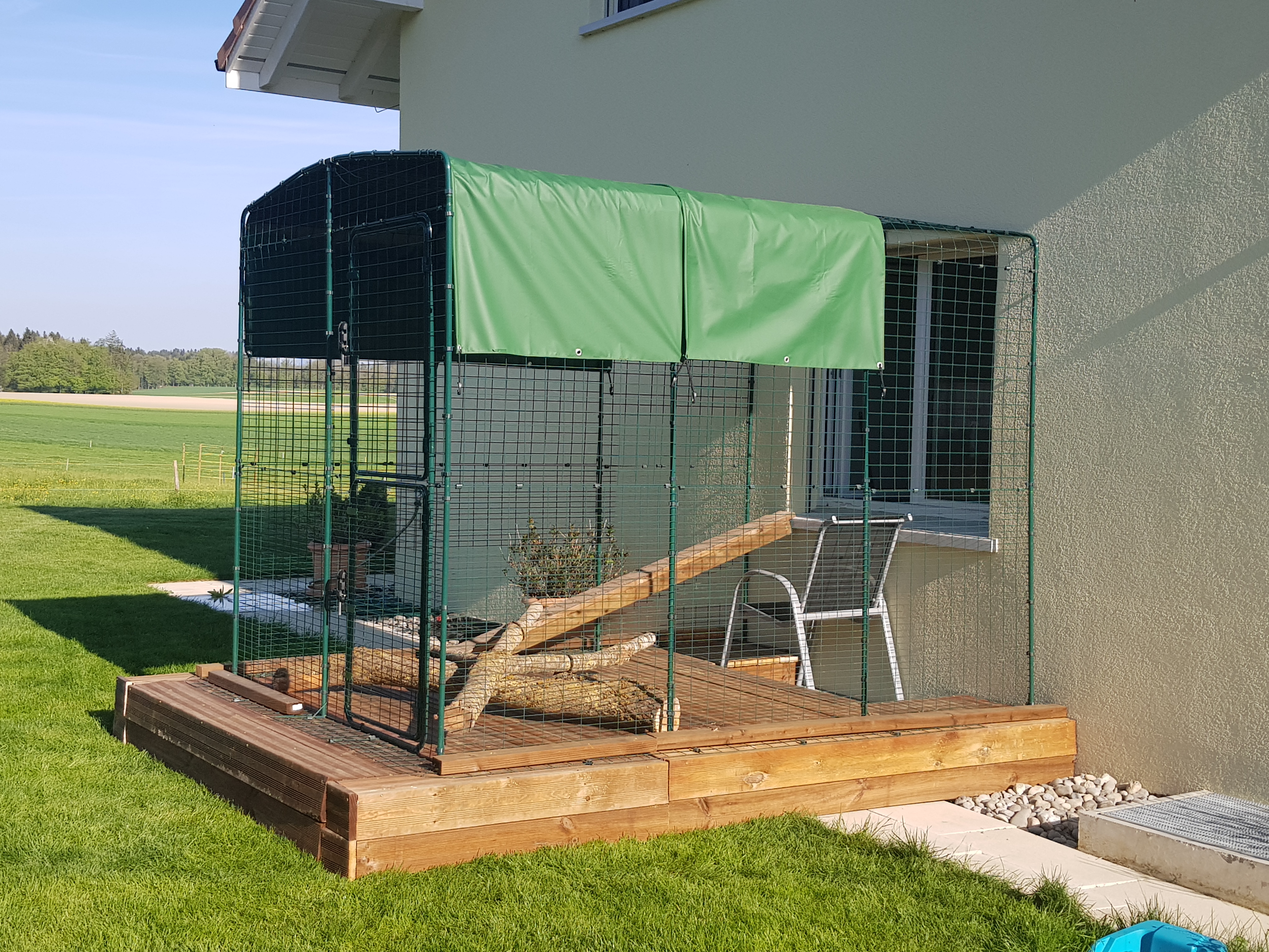 Outdoor Katzengehege Katzen Omlet
