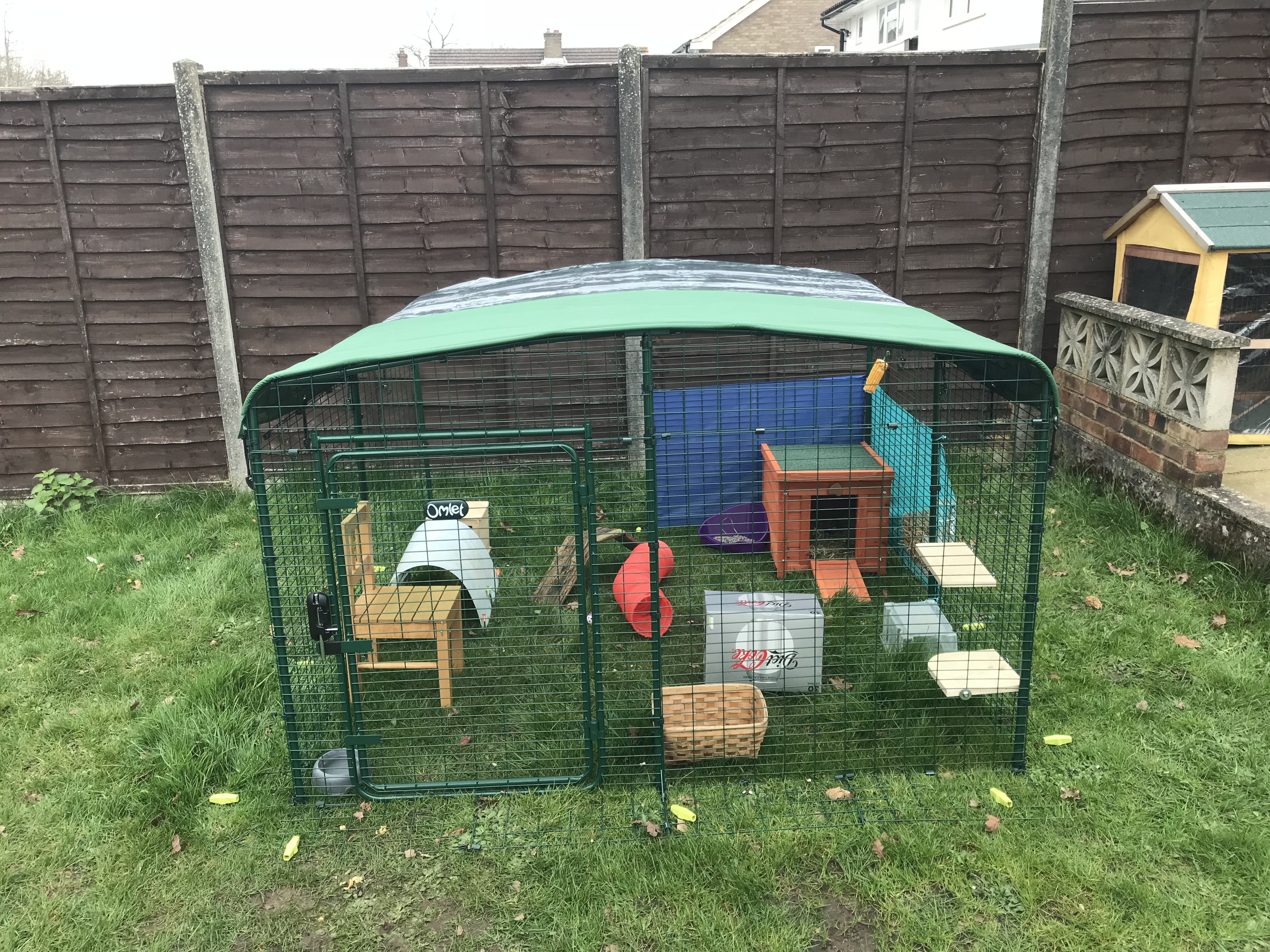 Outdoor Kaninchengehege Kaninchen Omlet