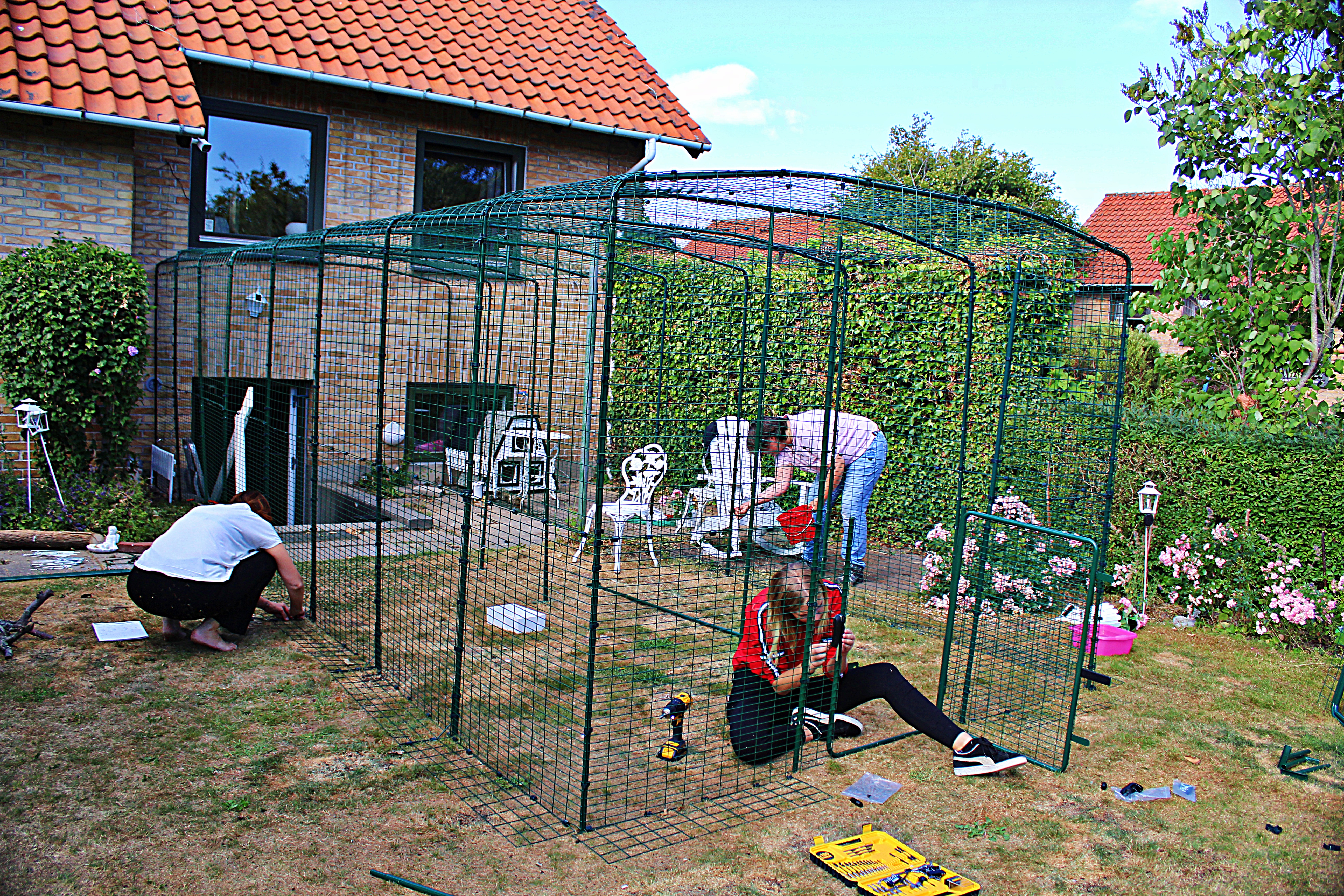 Outdoor Katzengehege Katzen Omlet